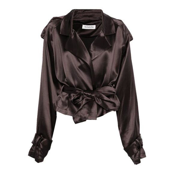The Frankie Shop Brown Tops - Blouses Women